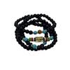 108 Bead Multi-Turn Buddhist Mantra Bracelet for Men and Women - Imitation White Jade Rosary