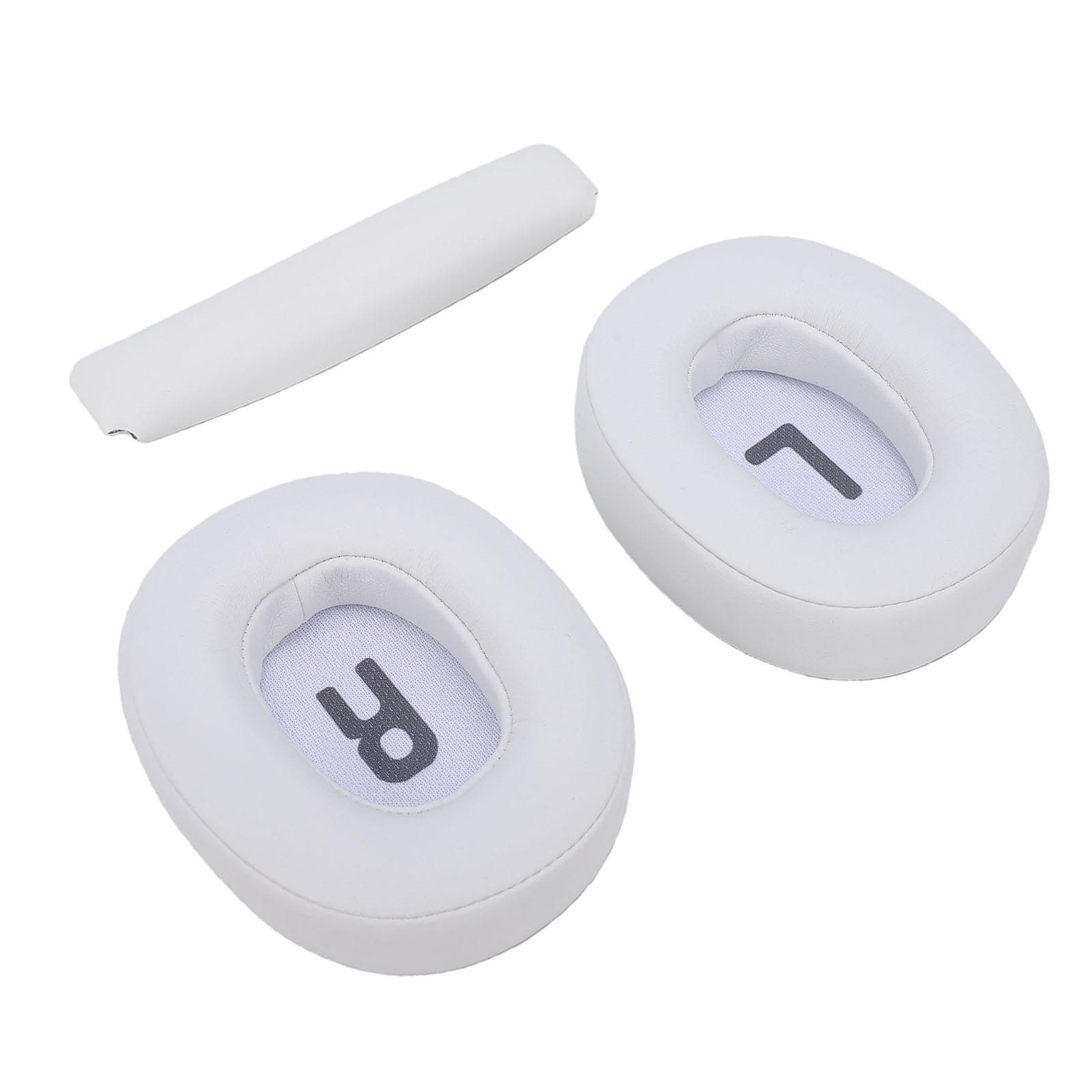 

Ear Pads Replacement for Tune T700 710 720 770NC Headphone Protein Leather Sponge Headset Earpads Cushions with Headband Cover