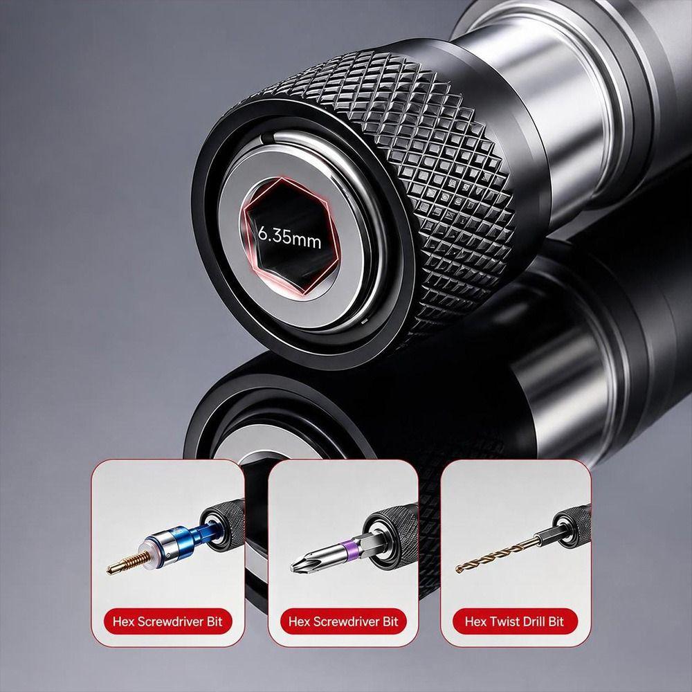 Quick Release Drill Chuck Adapter Double Ended Drill Conversion Head Electric Drill Accessories
