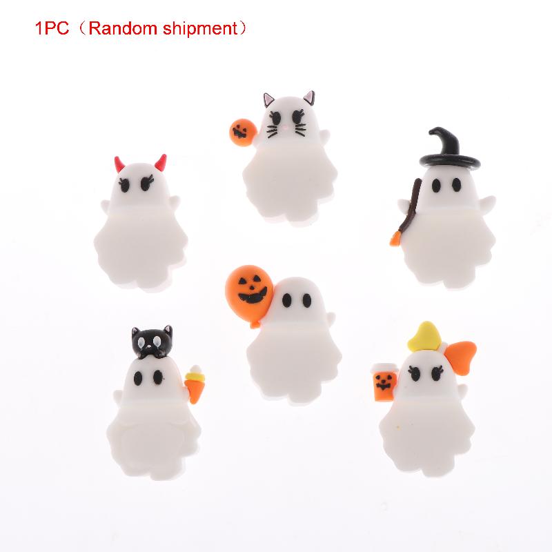 1/6Pcs Mystery Phone Buddy Cute Halloween Phones Decorations Mini Figure Design Figurine Fun Desk Accessory For All Phones
