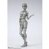 TAMASHII NATIONS S.H.Figuarts Body-chan - Kentaro Yabuki - Edition Wireframe (Gray Color Ver.) (Rerelease) Approximately 135mm PVC & ABS Painted Movab