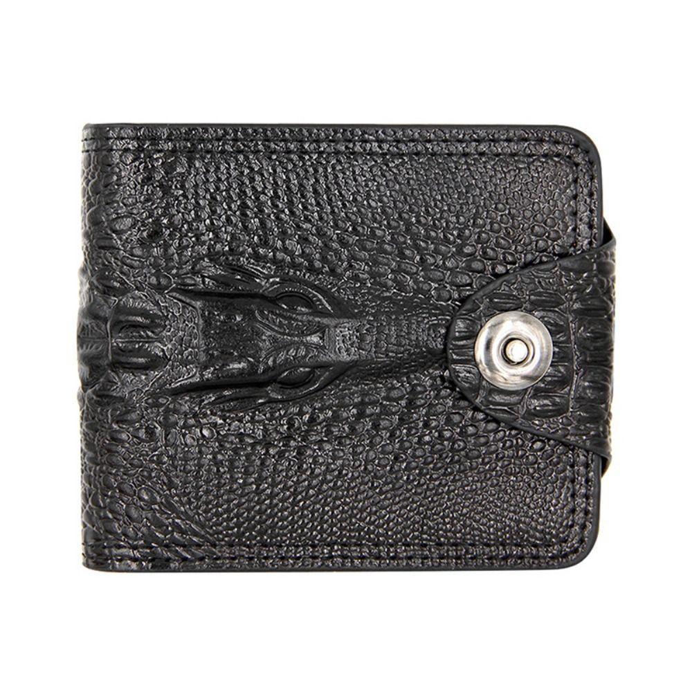 Crocodile Men's Wallet Alligato Leather Purse Fashion Business Wallet Card Bag