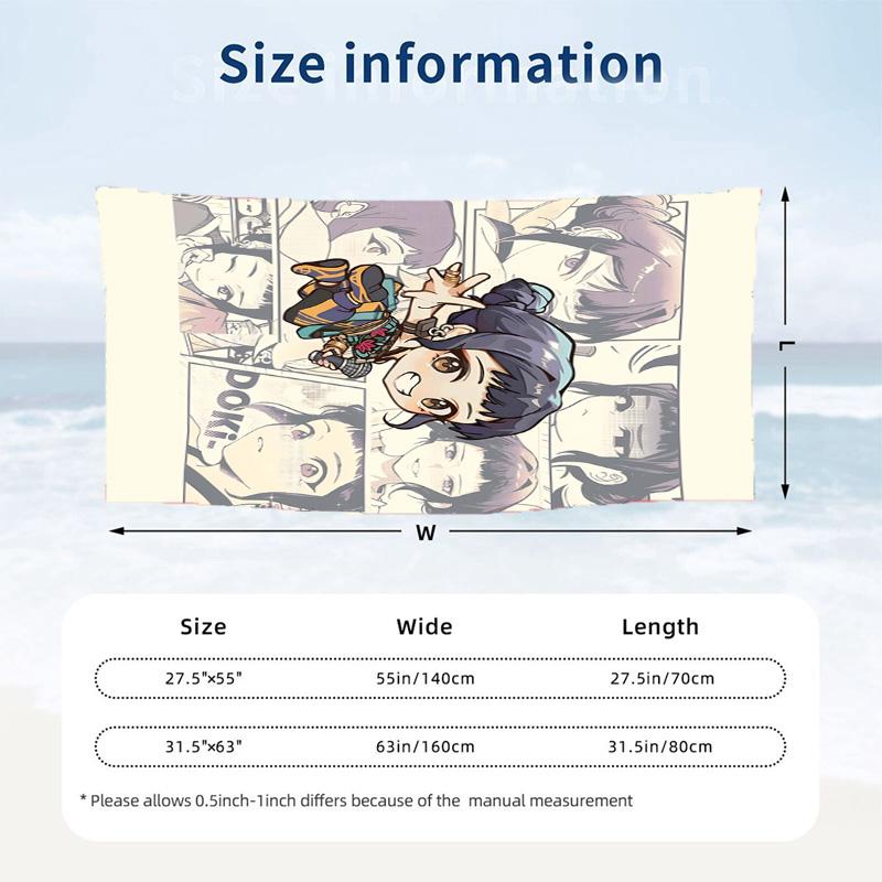 Kpop demon hunters Beach towels also serve as bath towels summer essential a musthave for the outdoors the beach and the pool