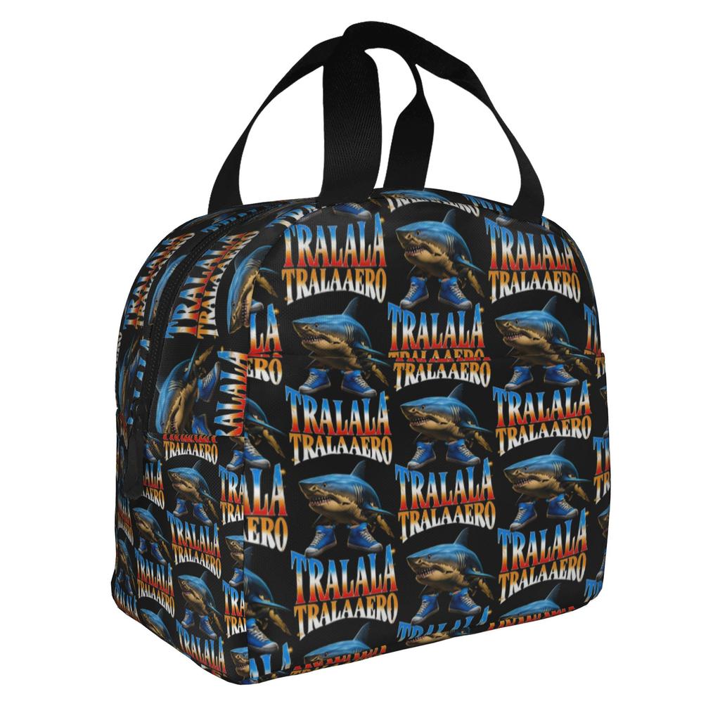 TUNG TUNG TUNG SAHUR FUNK Italian Brainrot Lunch Bag Women Funny Meme Thermal Cooler Insulated Lunch Box for School