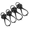 Winter Sport Shoe Cover For Women Men 2Pcs 5/8-Stud Anti-Slip Ice Claws Snow Climbing Spike Grips Crampon Cleats Boots Cover