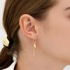 Champagne Moon Dew Drop Silver (Y) Darling Earrings HL2E59238Y9XXX