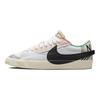 נעלי סניקרס יוניסקס Blazer Low 77 ג'מבו Mighty Swooshers לבן שחור חלב קוקוס DX6059-101