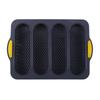 Silicone 4-Slot Baguette Baking Mold