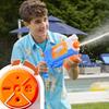 Hasbro Nerf Super Soaker Flip-Fill Water Blaster, 4 Firing Patterns, Quick Refilling, 887mL Tank Capacity, Suitable for Children 6 Years and Up,