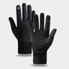 Autumn and Winter Warm Gloves Fleece, Windproof Waterproof for Men and Women, Non-slip Touch Screen Running Outdoor Cold-proof Cycling Gloves