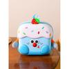 Kindergarten Student Schoolbags, Cartoon Cute Little Cake-shaped Boys' and Girls' Backpacks, Eggshell Children's Backpacks