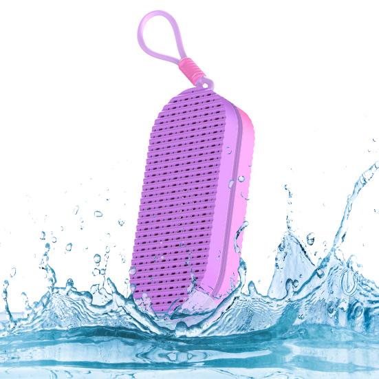 Swim Goggles Case Silicone Protective Case with Drain Hole for Swimming Goggles Zipper Eyeglasses Storage Bag