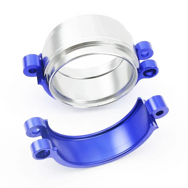 2"/2.5"/3"/3.5"/4" OD Turbo Intake Intercooler Pipe Aluminium Exhaust W System Exhaust HD V-band Clamp Assembly Anodized Clamp