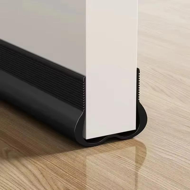 1pc 93cm/36.61in Soundproof Door Bottom Sealing Strip Insect Prevention Self-adhesive Draught Excluder Home Weather Stripping