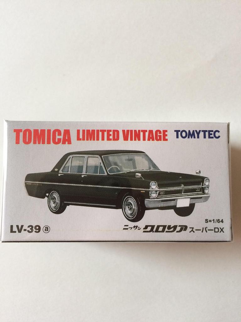 Tomica Limited Vintage LV-39a Nissan Gloria Super DX (Black)