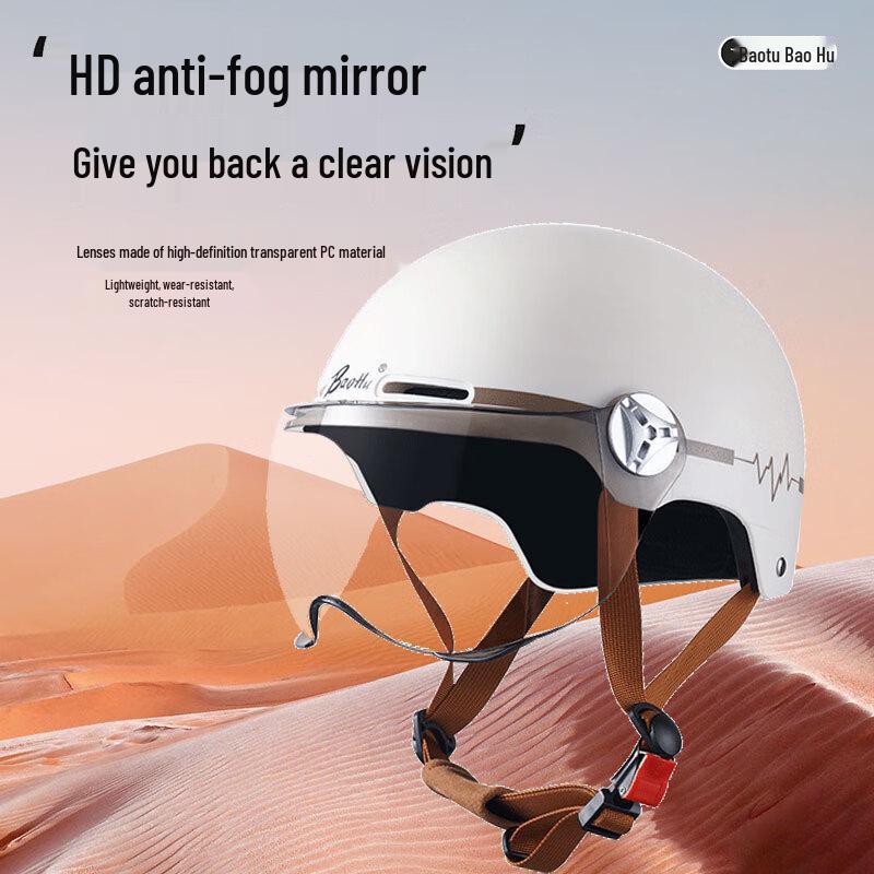 BaoHu 610 3C Certified Unisex Half Helmet