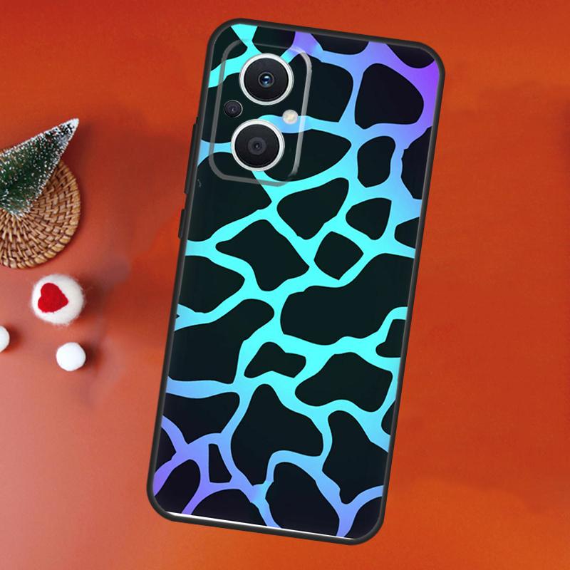 

Cyan Giraffe Leopard Zebra MAD Case For OPPO Reno 10 8 7 4 5 6 Lite 2Z 4Z 5Z OPPO Find X5 X6 Pro X2 X3 Lite Neo Back Cover OPPO Find X5 Lite