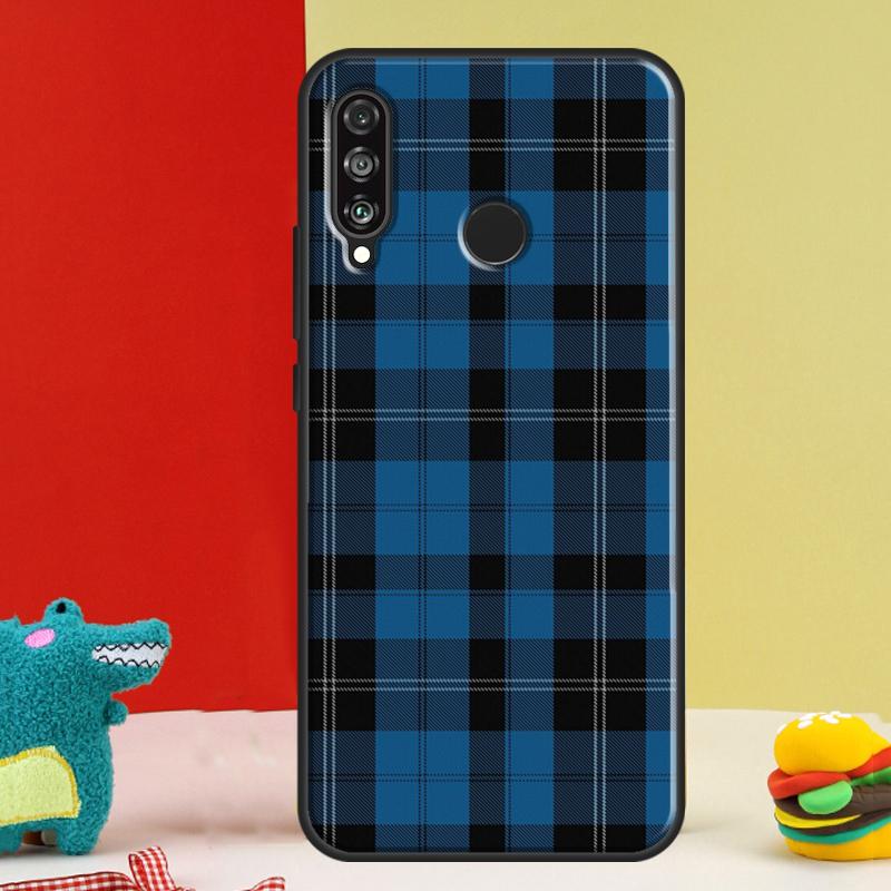 Buffalo Plaid Pattern For Huawei Nova 12i 12s 11i 5T 9 10 SE Y91 Y90 Y60 Y70 Y72 Y61 P60 Pro P20 P40 P30 Lite Case