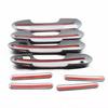 For Toyota Highlander - Gloss Black Style Side Door Handle Cover Trim