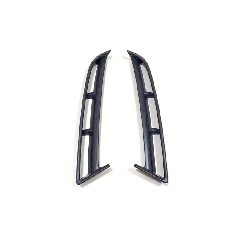 For Hyundai Tucson NX4 Front Foglight Trim Bumper Grills Outlet Vent Cover Sticker Strips Car Styling Accessories