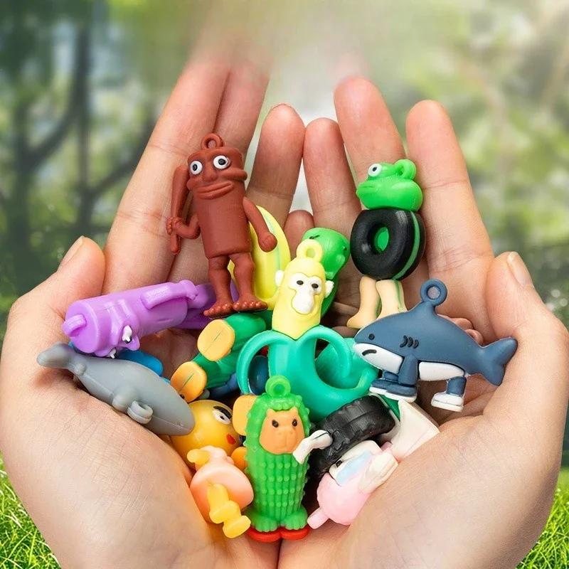 Tung Tung Tung Sahur Surprise Blind Box 20pcs Golden Eggs Italian Tralalero Tralala Bombardino Crocodilo Figures Model Kids Toy