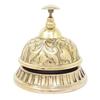 Brass Nautical  Desk Bell Table Bells Call Bell Reception Bell (3.5 Inches)