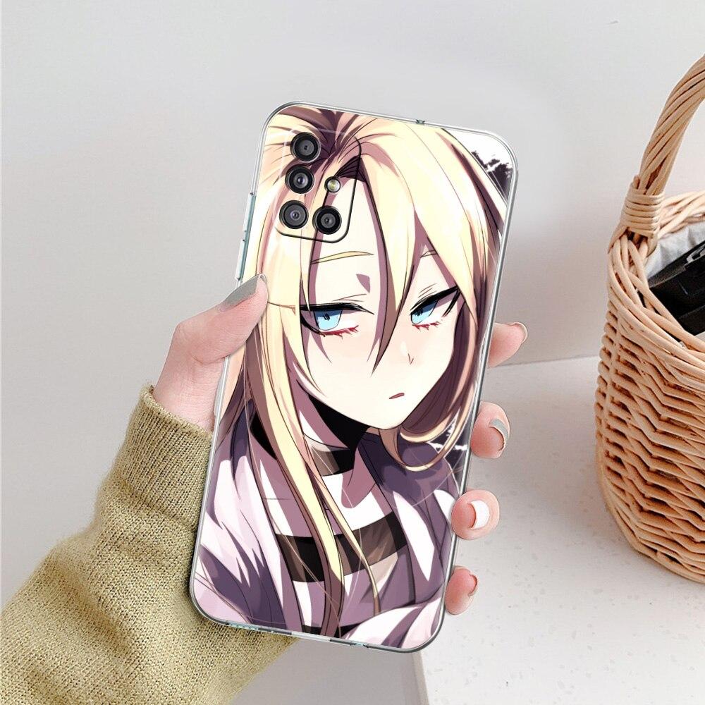 

Чехол для телефона «Ангелы смерти с аниме» для Samsung Galaxy A51 A71 A21S A12 A11 A31 A41 A52 A32 A72 A01 A02S, прозрачный силиконовый мягкий чехол Samsung A72