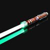 Lightsaber Heavy Dueling RGB Color Changing Metal Hilt Smooth Swing Blaster Cosplay Light Sword Toys Kid