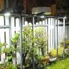 Portable Human Body Induction Lighting IP65 Waterproof Garden Wall Light Solar Clip Lights  Home