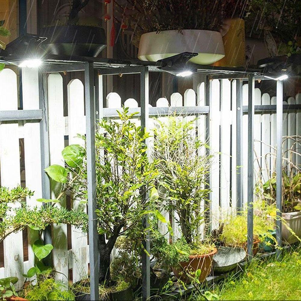 Portable Human Body Induction Lighting IP65 Waterproof Garden Wall Light Solar Clip Lights  Home