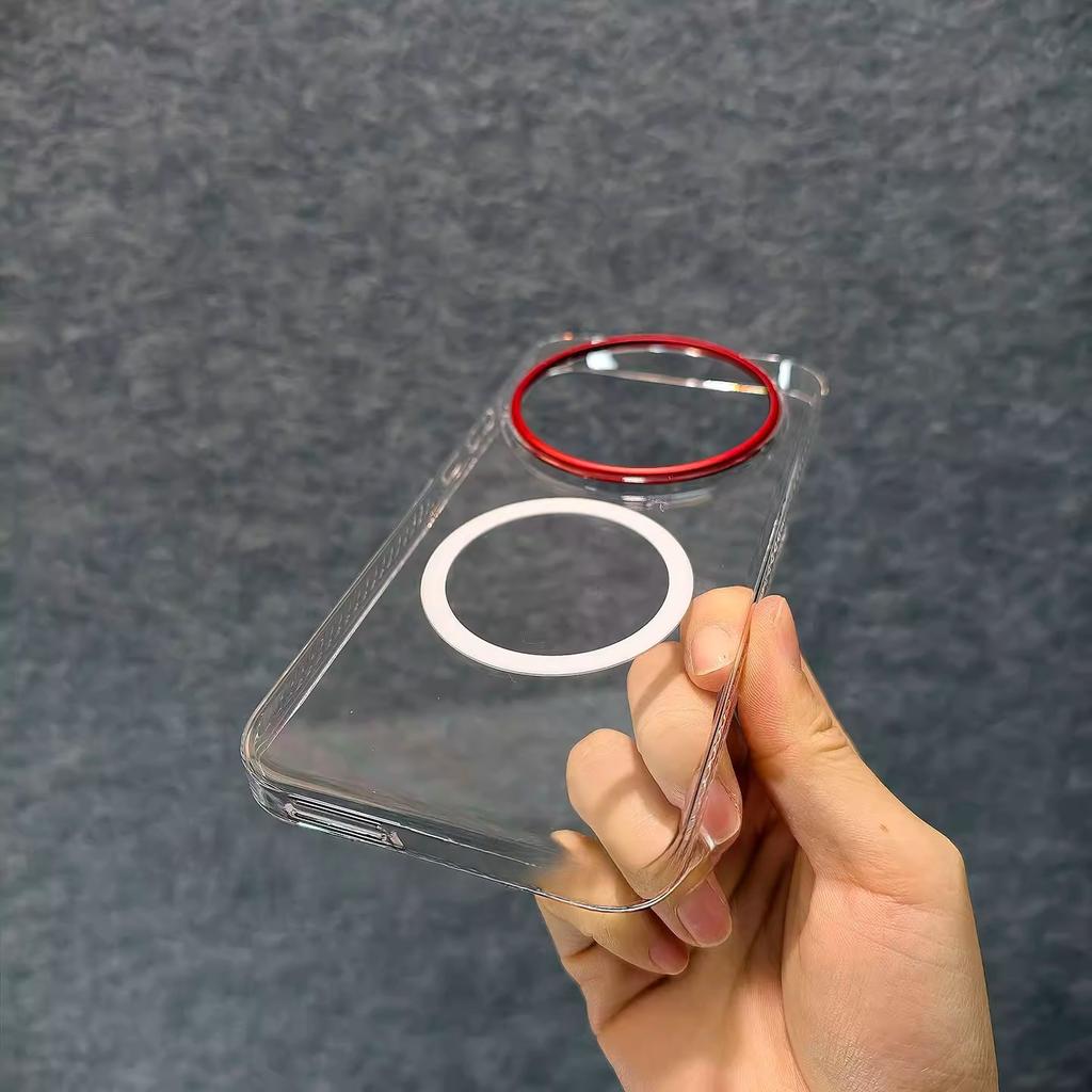 Für Xiaomi 17 Ultra Hülle Magnetisch Einfach Langlebig Klar Anti-Fingerabdruck Schützen Stoßfest Rückseite Für Xiaomi 17Ultra Schale