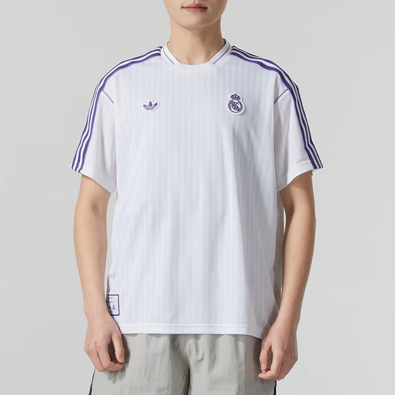 

Мужская футбольная футболка Adidas Real Icon с коротким рукавом JF2581 L