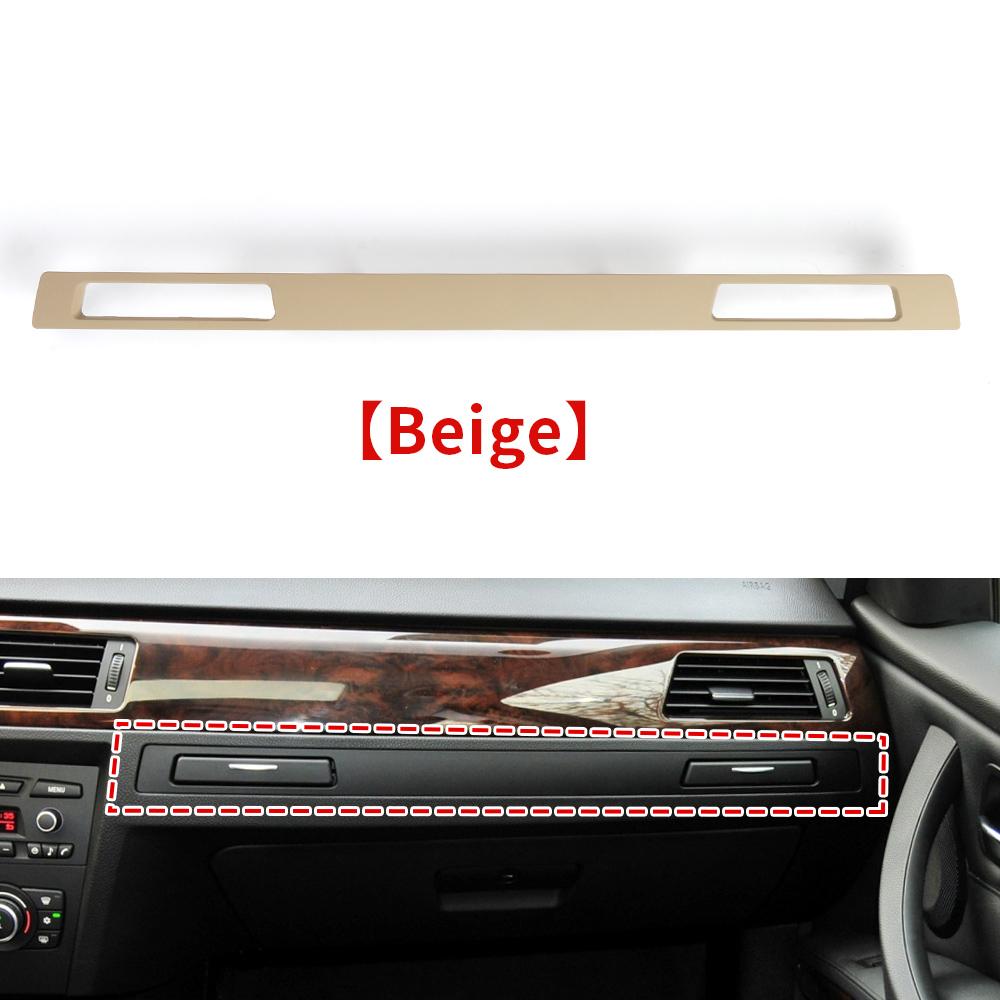 LHD Water Cup Holder Side Trim Panel For BMW E90 E91 E92 E93 2005-2012 Interior Decor Strip
