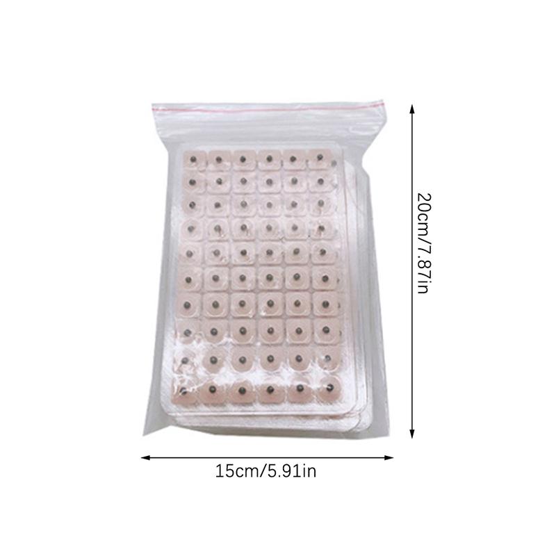 4 in 1 Set Multi-Condition Ohr Samen Akupunktur Aurikulärer Aufkleber Kit 1200 Stück Mit Akupressur Diagramm Pinzette Aurikuläre Sonde