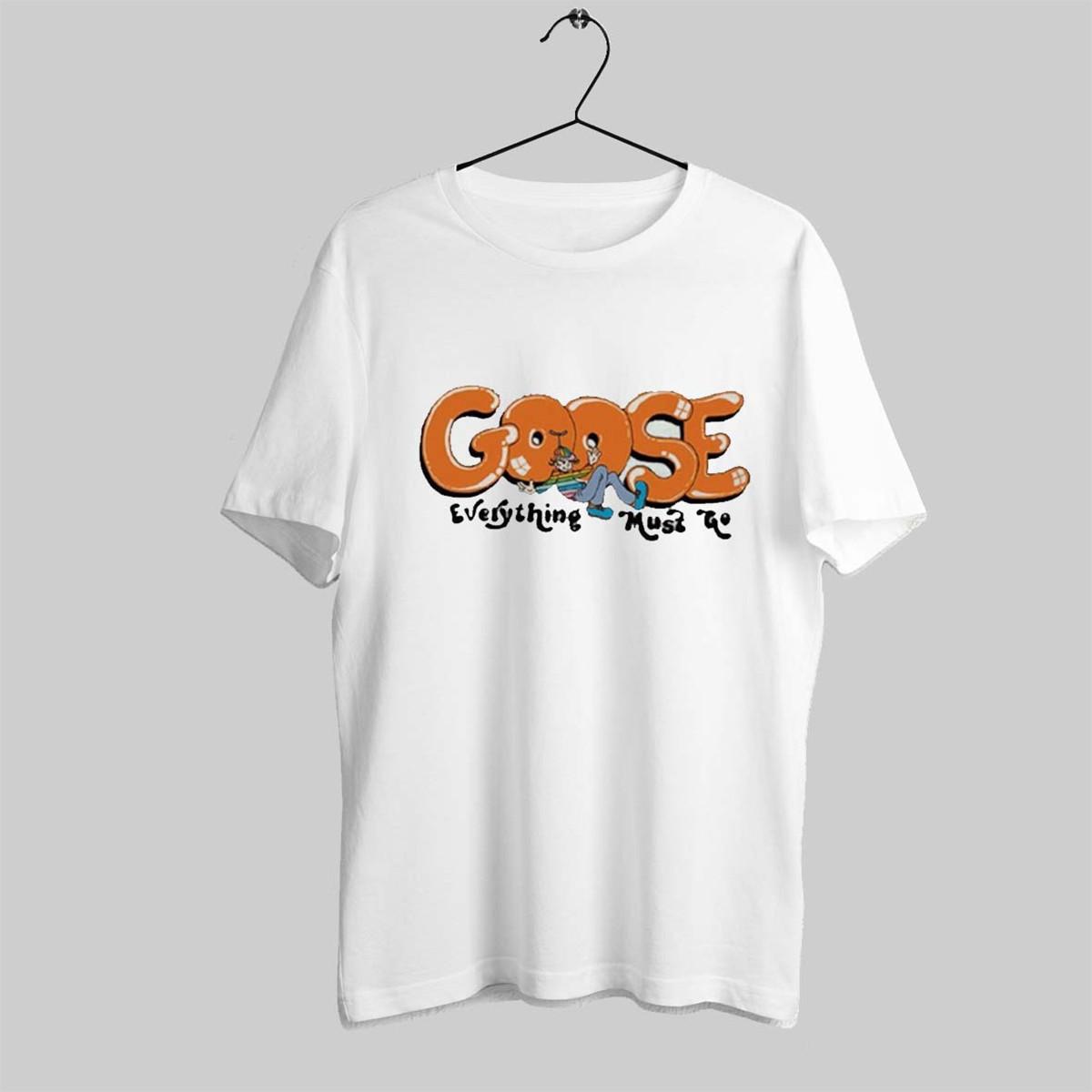 Collection Goose The Band Everything Must Go 2025 Tour Dates T Shirt UR813 XXL