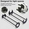 Multi-Purpose Sink Wrench 360-Degree Rotation Basin Faucet Wrench Tight Spaces Kitchen Bathroom Plumbing Tool