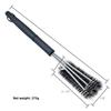 Triple-Head Stainless Steel Grill Cleaning Brush - BBQ Wire Brush Tool