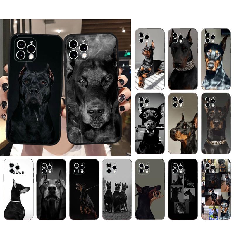 

Чехол для телефона для Iphone 14 Pro Max 13 12 11 Pro Max Xs Xr X 12mini 7 8 Plus Se, чехол для собаки добермана, принципиально