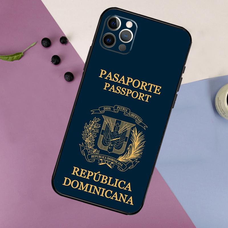 Dominican Republic Flag Phone Case For iPhone 17 16 15 14 11 12 13 Pro Max Plus 12 13 Mini 16e 17 Air Bumper Cover