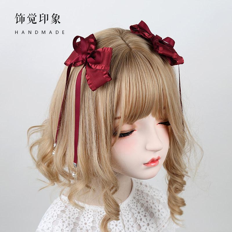 Original Lolita Clip Hair Accessories Pair Clip Sweet Girl Cute Lolita Hairpin Headwear