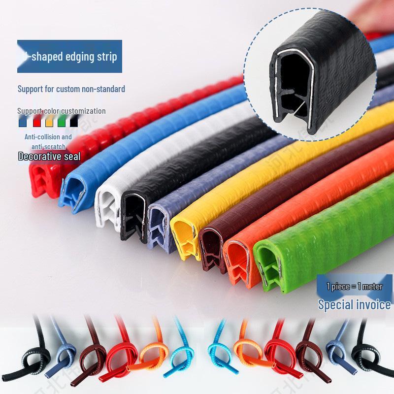 Universal Car Door Anti-Collision & Scratch Protection Rubber Strip