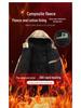 Men's Camouflage Winter Work Jacket - Thick, Warm, Loose-Fit Cotton Coat for Outdoor Labor Protection