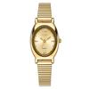Retro High-Value Women'S Watch Niche Exquisite Oval Steel Belt Watch Women'S Medieval Waterproof Quartz Watch