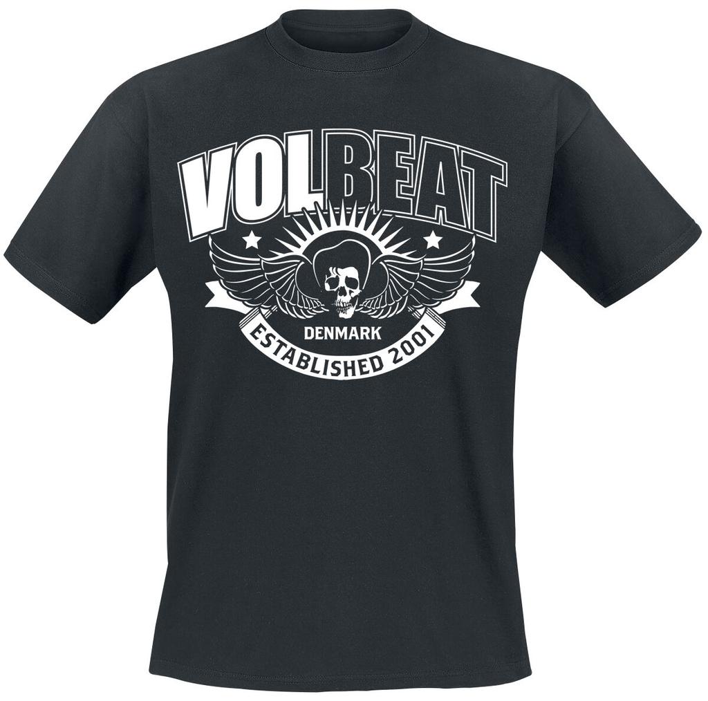 Hot Volbeat Graphic Cotton Band Shirt Unisex Summer Short Sleeve Fashion Brand Tee Luxury Casual Vintage