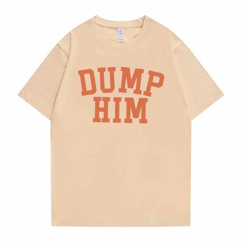 Singer Britney Spears DUMP HIM Same Style Graphic Tshirts Women Casual Tshirt Unisex Y2K Aesthetic Short Sleeve Tops