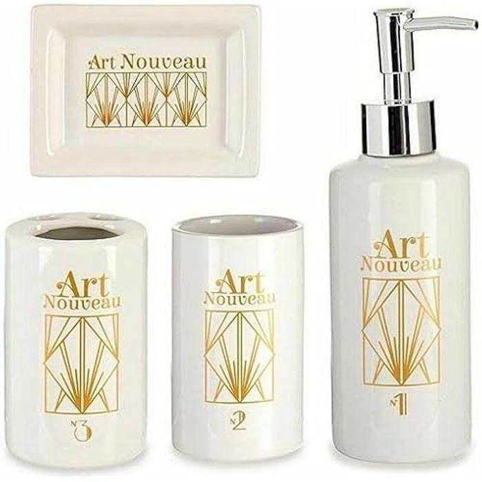 Ensemble De Salle De Bain - BERILO - Multicolore - 47 X 24 X 47,5 Cm - Accessoires De Salle De Bain