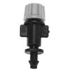 Atomizing Nozzle Misting Nozzles Black+Gray For 4mm/7mm Tube Garden Watering Irrigation Plastic 1.5~3KG Pressure