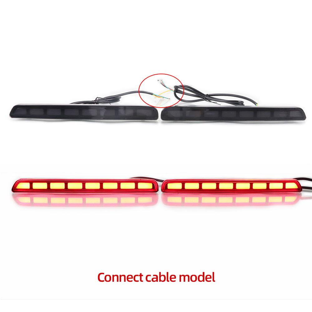 Car LED Rear Fog Lamp For Honda CR-V CRV  2024 2025 Car Bumper Brake Light Reflector turn Signal Indicators