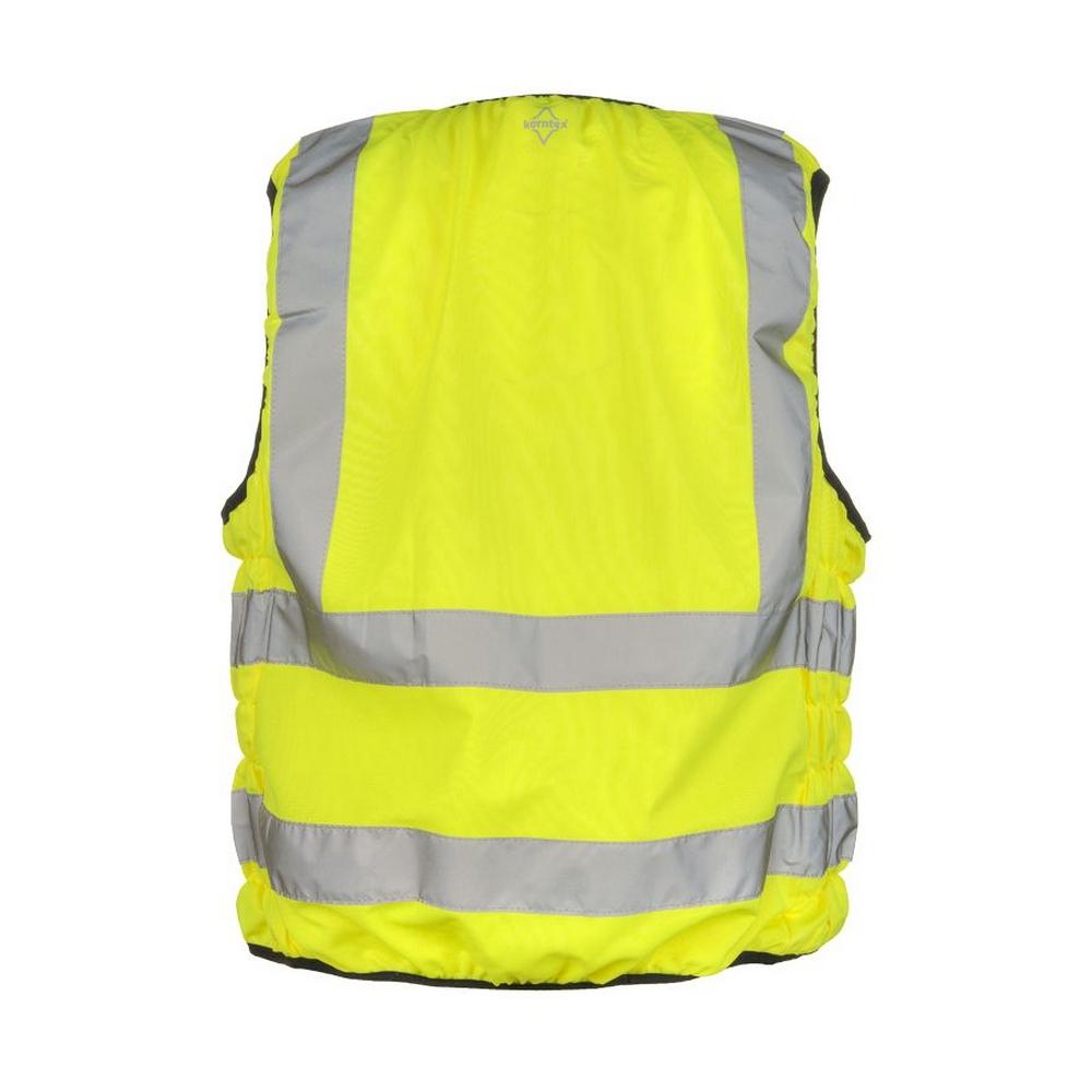 Korntex Unisex Adult Schleiz Biker Hi-Vis Vest
