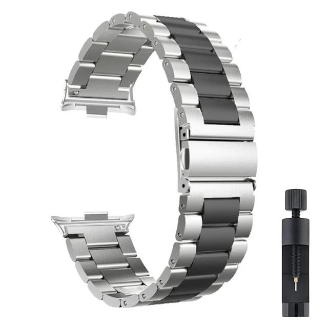 Metal Strap for Redmi Watch 5/Redmi Watch 4 Adjustable Stainless steel Bracelet for Xiaomi Mi Band 9 Pro/Mi Band 8 Pro Wristband